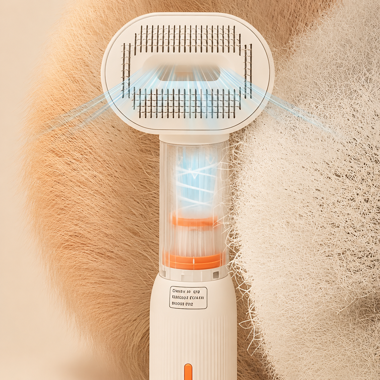 4-in-1 Electric Pet Hair Removal Brush