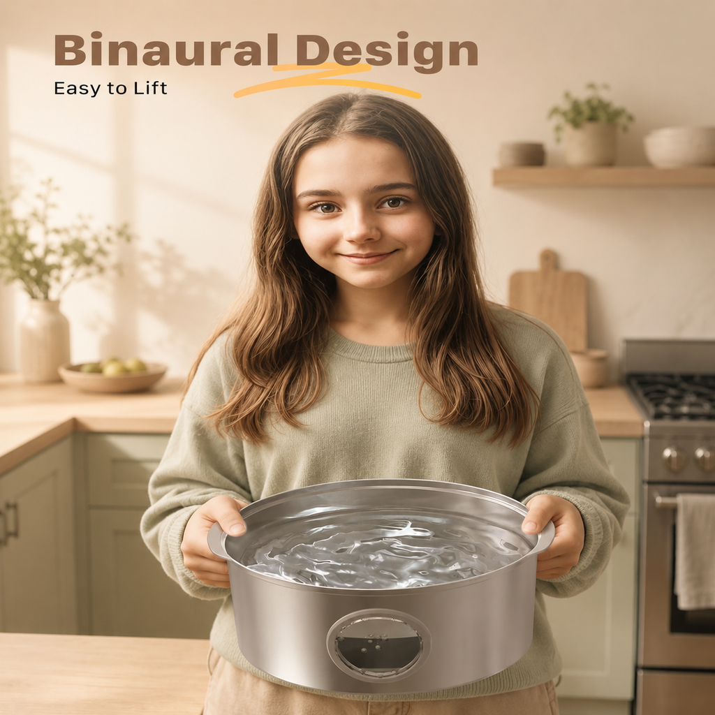 7L Stainless Steel Dog Water Fountain
