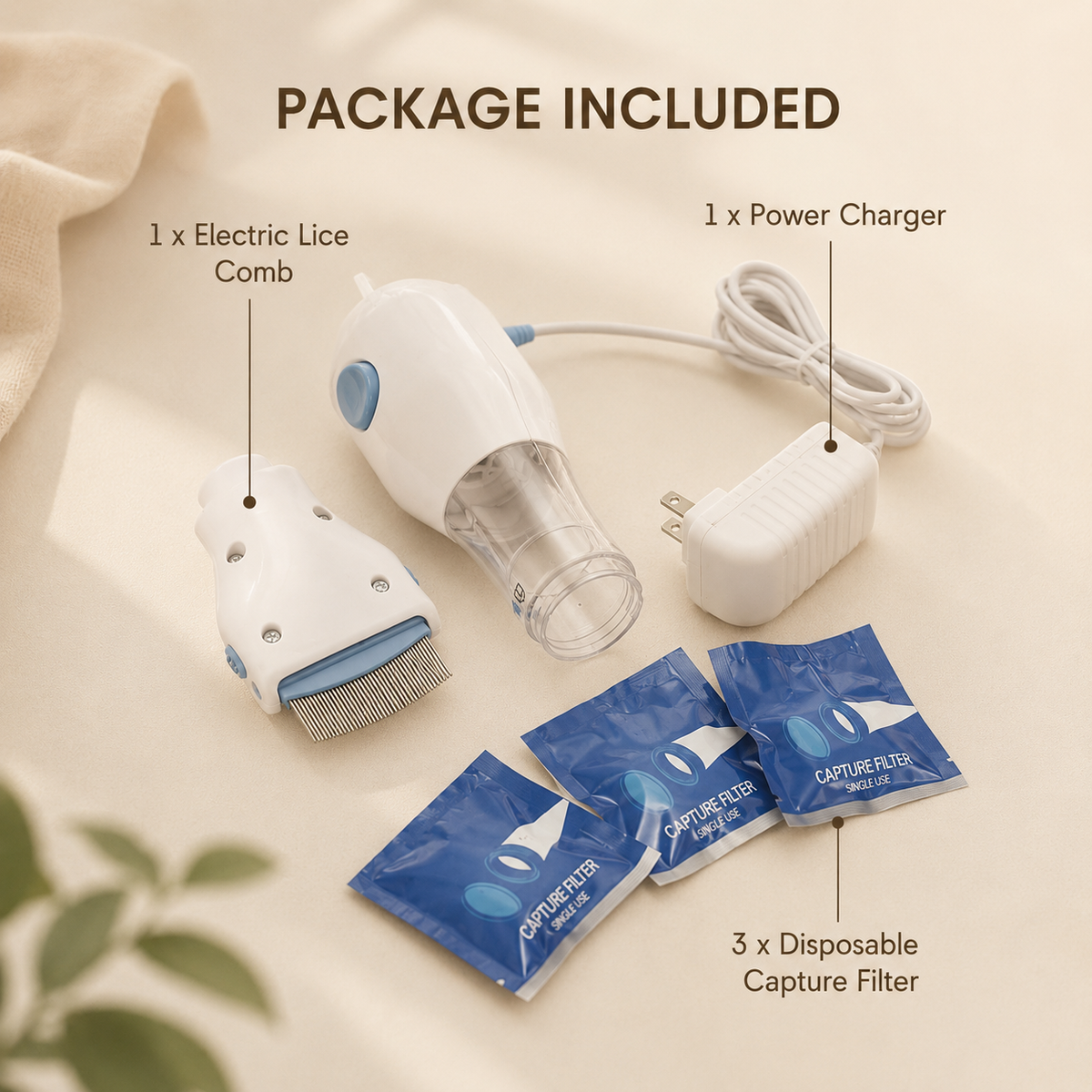 Electric Lice Grabber for Pets